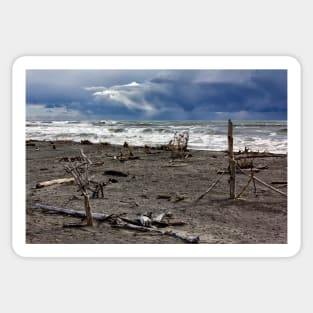 Hokitika Beach 1 Sticker